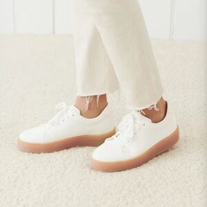 Canvas Skater Sneaker Cream